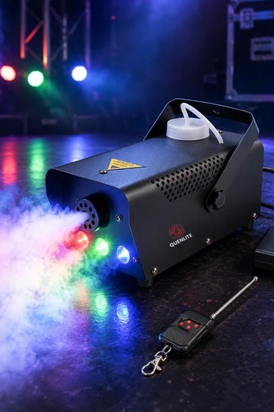 Quenlite QL-700RGB Sis Makinası 700 Watt LED Işıklı ve Kumandalı ürün görseli 1