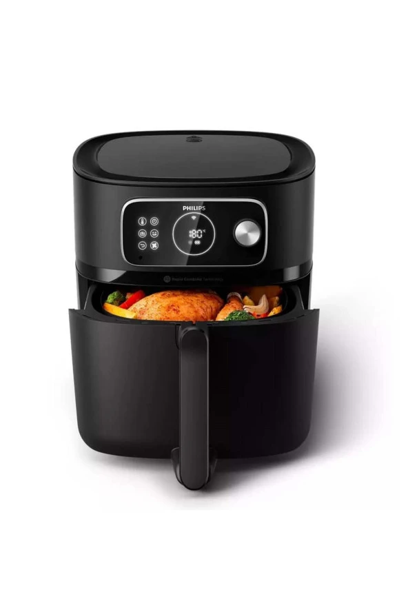 PhilipsHD9875/90 Airfryer Combi XXL Connected - Resim 3