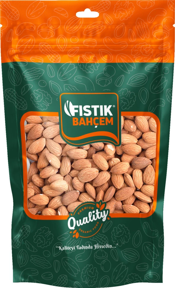 Fıstık Bahçem Badem İçi Çiğ İthal 1 Kg ürün görseli 1