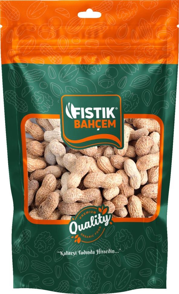 Fıstık Bahçem Yer Fıstık Kabuklu Tuzlu Kavrulmuş 500 Gr ürün görseli 1
