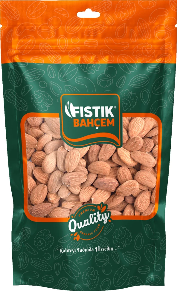 Fıstık Bahçem Badem İçi Çiğ Yerli 500 Gr ürün görseli 1