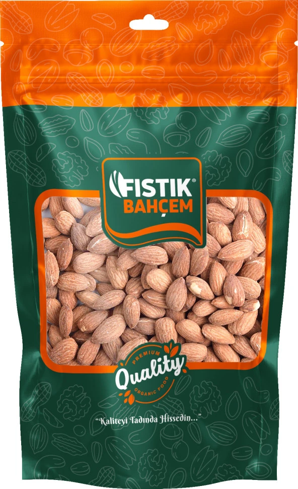 Fıstık Bahçem Badem İçi Tuzlu Kavrulmuş İthal 1 Kg ürün görseli 1
