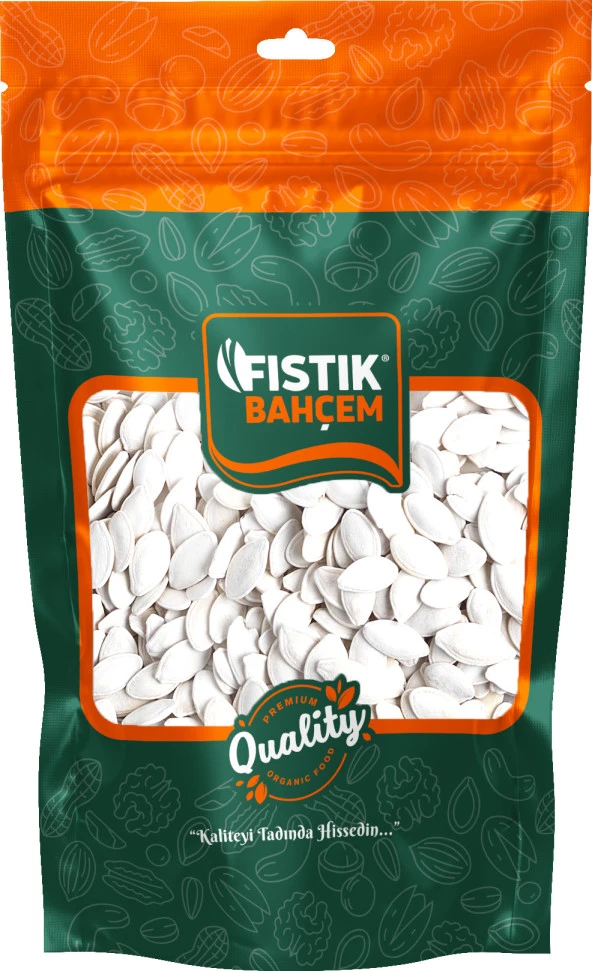Fıstık Bahçem Kabak Nevşehir Beyaz Kavrulmuş 500 Gr ürün görseli 1