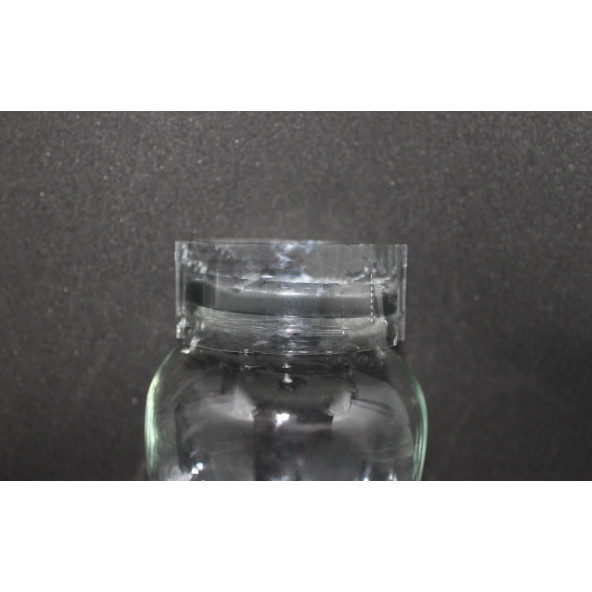 Standart Kavanoz Güvenlik Emniyet Bandı 100 Adet, 52-53mm Ağız Çapına Uygun,90x30mm Boyut, Baskısız - Resim 2