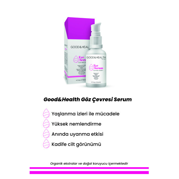Good&Health Göz Serum 30 ML - Resim 2
