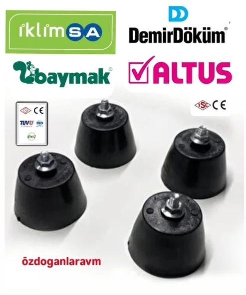 Klima Yer Titreşim Takozu 12000 ve 18000  Btu ürün görseli 1