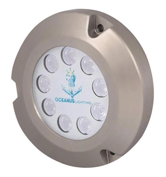Oceanus OCL0934 Alüminyum Su Altı Aydınlatma Lambası 9 Ledli 9-30v   Mavi ürün görseli 1