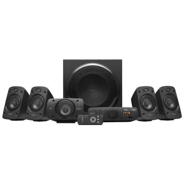 Logitech Z906 500 Watt 5.1 Surround Ses Hoparlör - Siyah ürün görseli 1