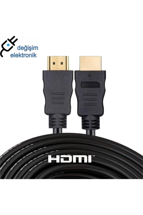 3 Metre 3d Full Hd Hdmi Tv Uydu Alıcısı Kablosu ürün görseli 1