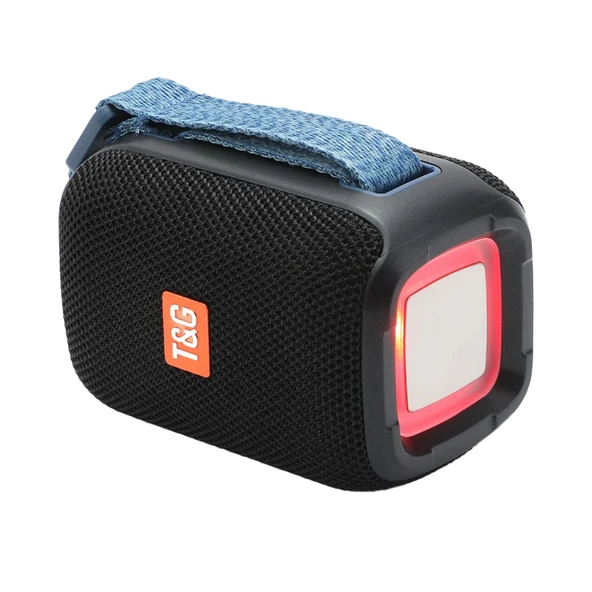Tg TG339 Usb Sd Kart Fm Radyolu Bluetooth Destekli Taşınabilir Wireless Hoparlör Rgb Led Işıklı Ses Bombası Şarjlı ürün görseli 1