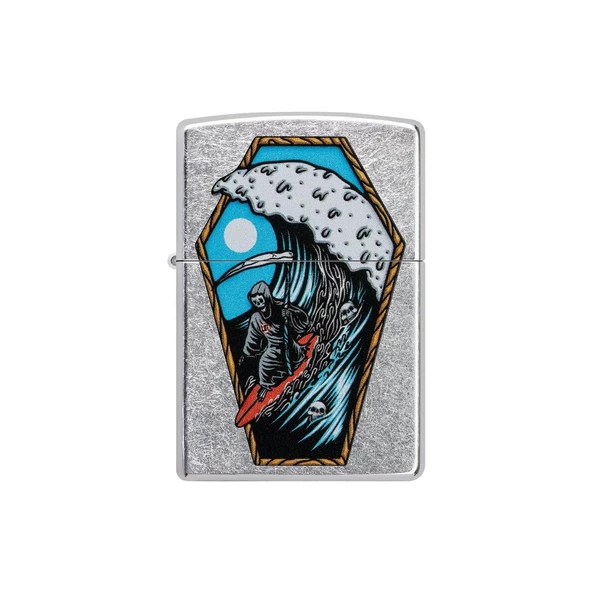 Zippo Çakmak 49788 Reaper Surfer Design - Resim 2