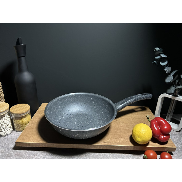 BENA LİFEGRANİT WOK TAVA 24 CM ürün görseli 1