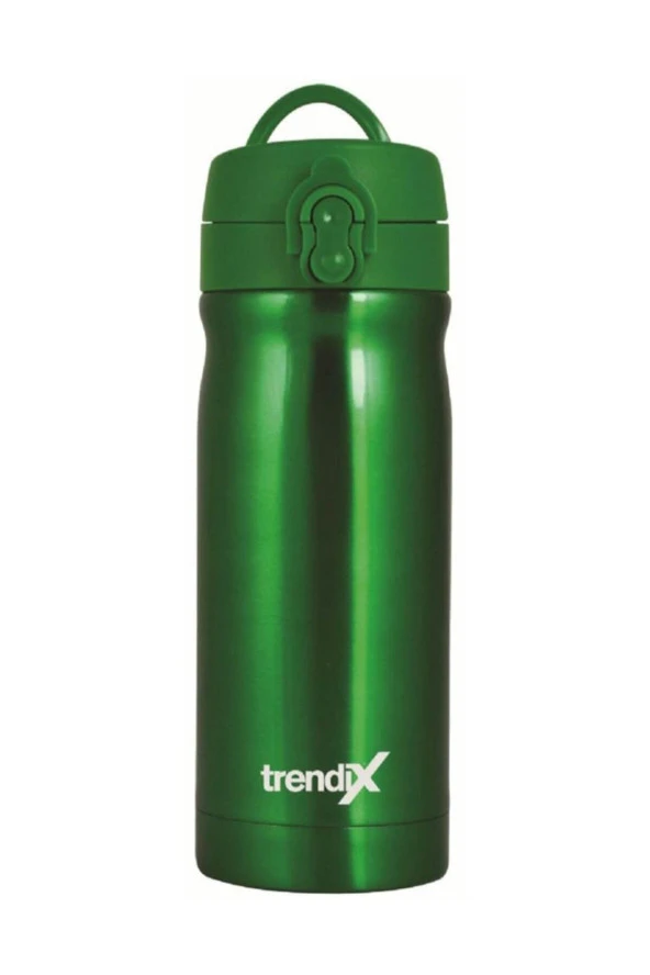 Trendix Çelik Içli Termos Matara (Ördek Yeşil) 350 ml ürün görseli 1
