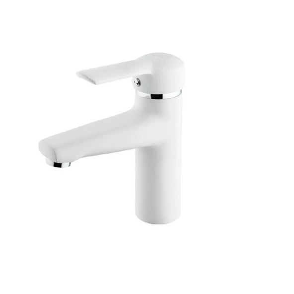 Foma Vista White Lavabo Bataryası Mat Beyaz 1022Vw ürün görseli 1