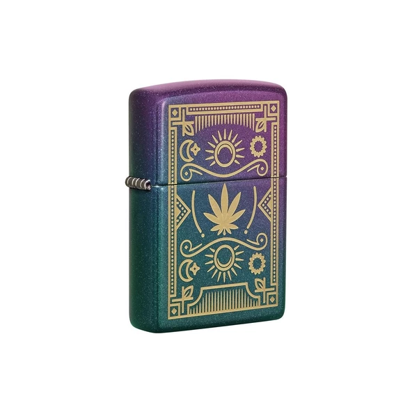 Zippo Çakmak 49516 Cannabis Design ürün görseli 1