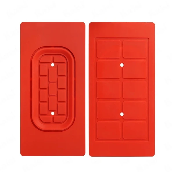 Yeni Nesil 8X16 cm Silikon Seperatör Lastiği  Kaydırmaz Vakum Matı ürün görseli 1