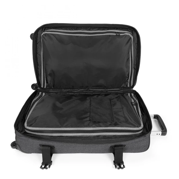 Eastpak TRANSIT'R 4 M BLACK DENIM Tekerlekli Bavul EK0A5BFJ77H1 ürün görseli 1