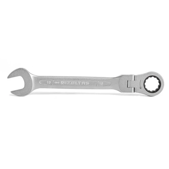 İzeltaş 0345020011 Mafsallı Cırcır Kombine Anahtar 11 mm ürün görseli 1