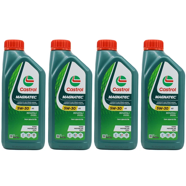 Castrol Magnatec 5W-30 A5 1 Lt Motor Yağı (4 Adet) ürün görseli 1