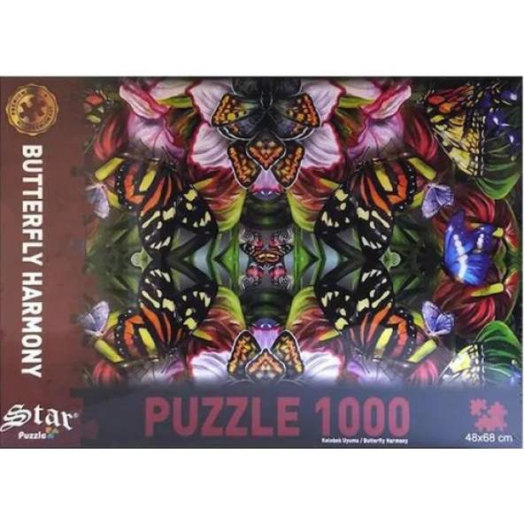 Star Oyun Kelebek Uyumu 1000 Parça Puzzle ürün görseli 1