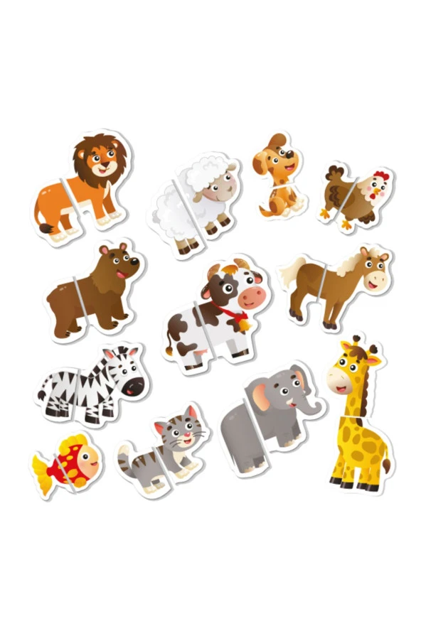 12-36 Ay Ilk Magnet Puzzle - Resim 2
