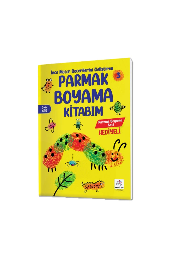 Parmak Boyama Kitabım Seti 3-6 Yaş - Resim 4