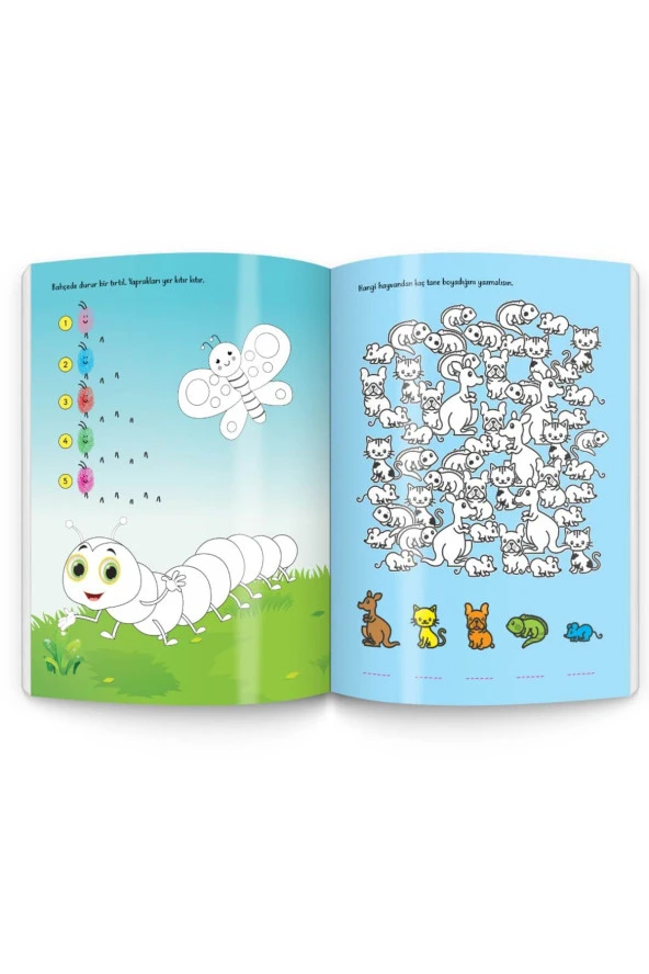 Parmak Boyama Kitabım Seti 3-6 Yaş - Resim 5