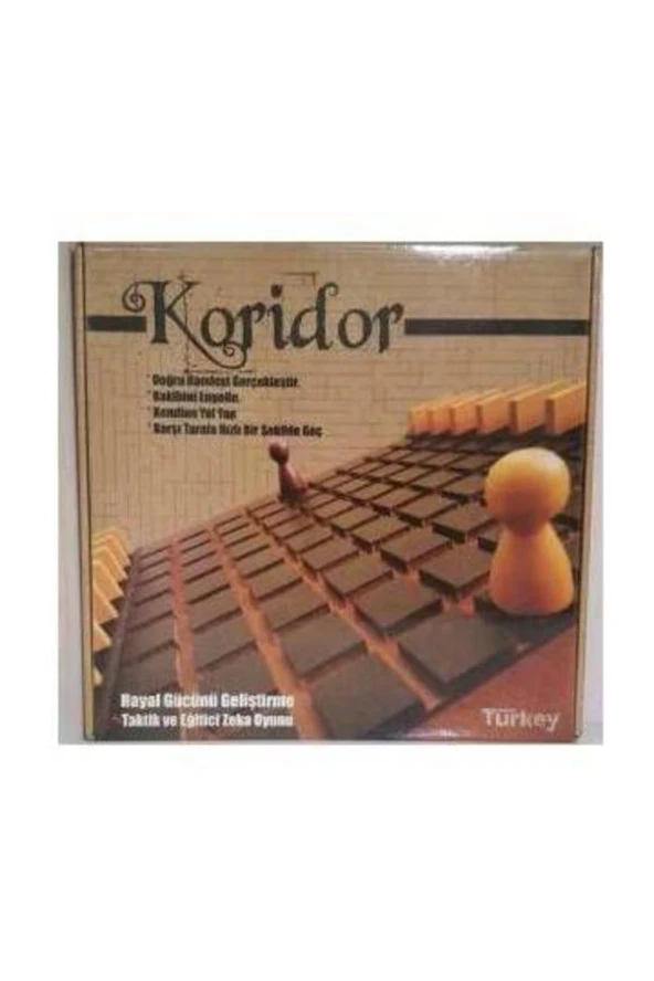 Büyük Boy Ahşap Koridor Zeka Ve Strateji Oyunu Hobi Eğitim ürün görseli 1