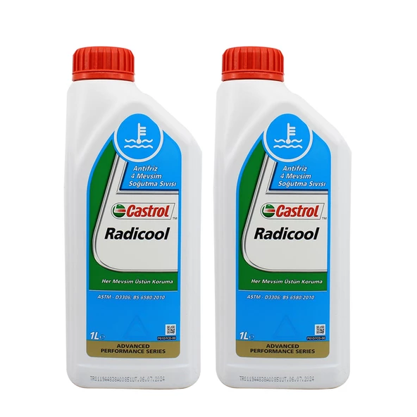 Castrol Radicool Konsantre Antifriz 1 Lt Korozyon Önleyici (2 Adet) ürün görseli 1