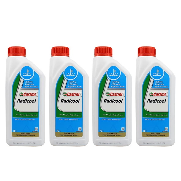Castrol Radicool Konsantre Antifriz 1 Lt Korozyon Önleyici (4 Adet) ürün görseli 1
