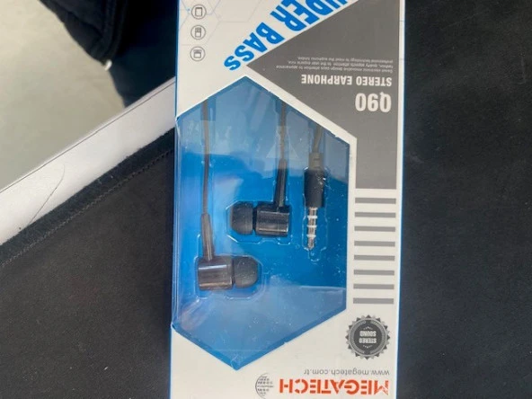 Megatech Q90 Siyah Mikrofonlu Kulaklık ürün görseli 1