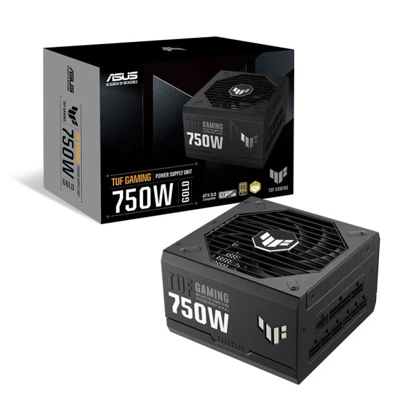 ASUS TUF Gaming 750W 80 Plus Gold ATX 3.0 PCIE 5.0 Modüler Güç Kaynağı ürün görseli 1