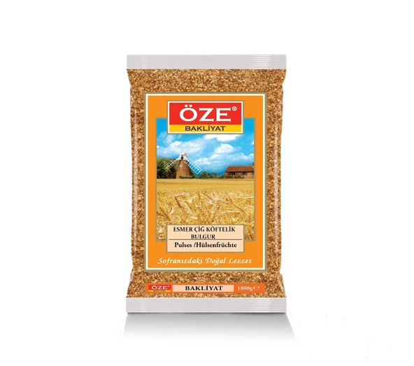 Öze Bulgur Çiğ Köftelik Esmer 1000  Gr ürün görseli 1