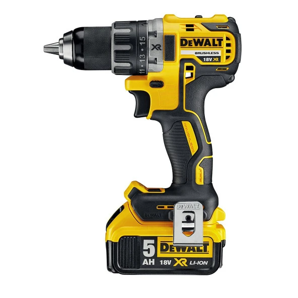 Dewalt DCD791P2-QW 18/5.0Ah Li-İon Çift Akülü Kömürsüz Profesyonel Vidalama ürün görseli 1