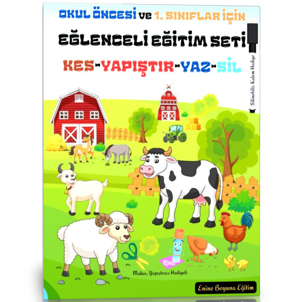 Eğlenceli Eğitim Seti (Okul Öncesi ve 1. Sınıflar İçin) ürün görseli 1