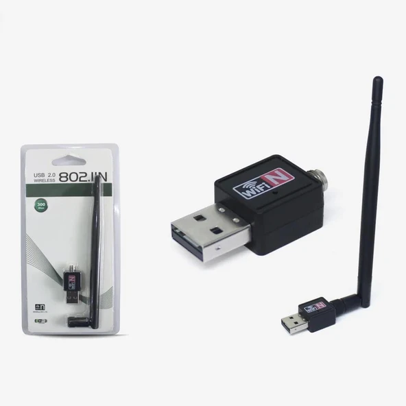 Hadron HD779 USB Wireless Adaptör Antenli 150Mbps ürün görseli 1