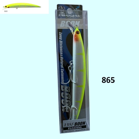 Zipbaits Minnow Boon 135F Rolling Wobbling 24gr Maket Yem - Resim 12