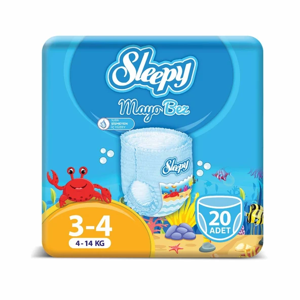 Sleepy Mayo Külot Bez 4 Beden Maxi 20 Adet 4-14 Kg ürün görseli 1