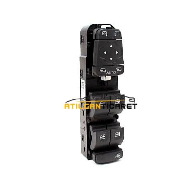 254012952R-MEGANE-IV-4-TALİSMAN CAM DÜĞME PANELİ KOMPLE ORJİNAL KATLANIR AYNA ürün görseli 1