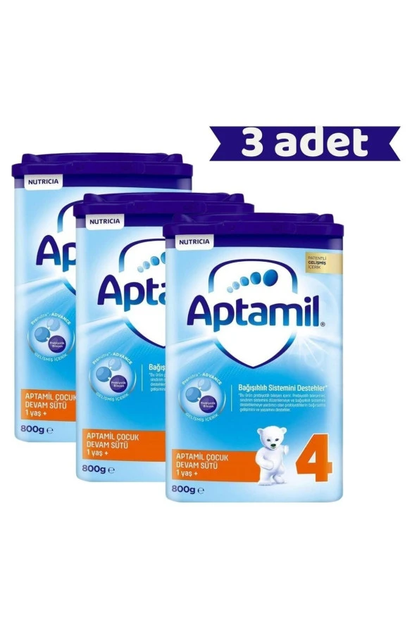 Aptamil 4 Devam Sütü 800 Gr X3 ürün görseli 1