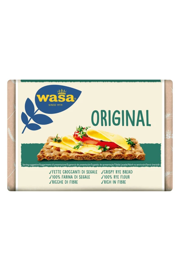 Wasa Sade Gevrek Ekmek Crispbread Original 275 gr ürün görseli 1