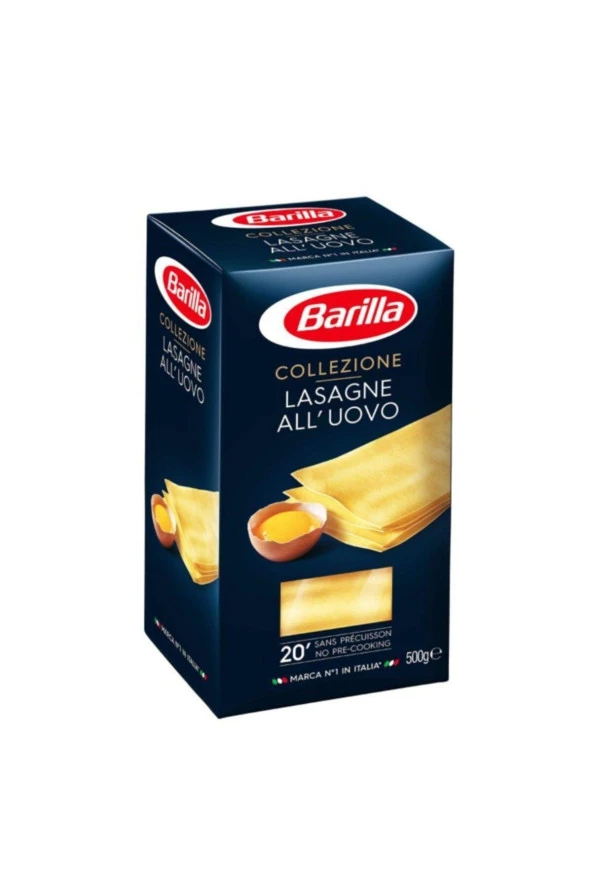 Barilla Makarna Lasagne 500gr ürün görseli 1