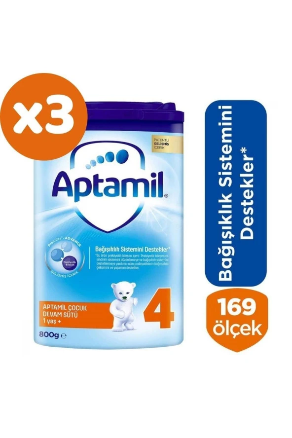 Aptamil 4 Devam Sütü 800 Gr X3 - Resim 2