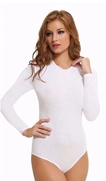 KOTA 6183 BAYAN UZUN KOLLU ÇITÇITLI BODY 10 ADET ürün görseli 1