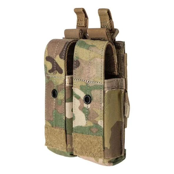 5.11 FLEX DBL PISTOL CVR POUCH MULTICAM IKILI - Resim 11