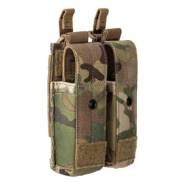 5.11 FLEX DBL PISTOL CVR POUCH MULTICAM IKILI - Resim 12