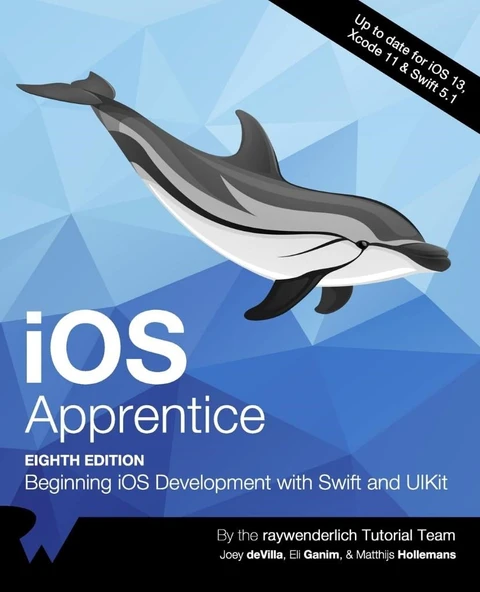 iOS Apprentice Beginning iOS Development with Swift and UIKit Eighth Edition Joey deVilla ürün görseli 1