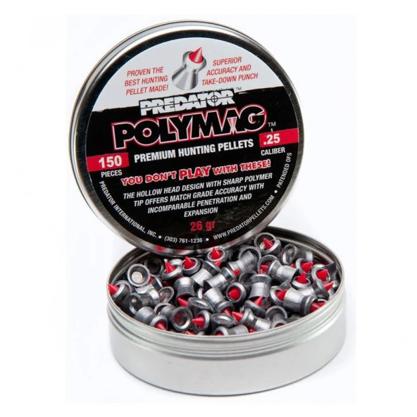 JSB POLYMAG 6.35MM HAVALI SACMA (25 CAL) - Resim 4