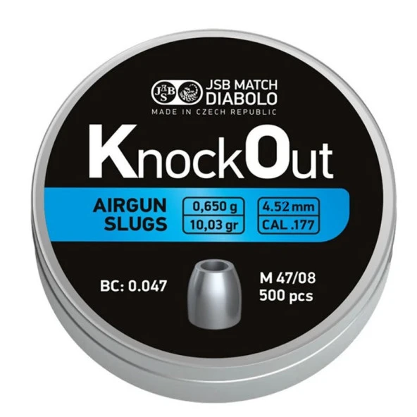 JSB DIABOLO KNOCKOUT 4.52 MM HAVALI SACMA (CAL177) ürün görseli 1