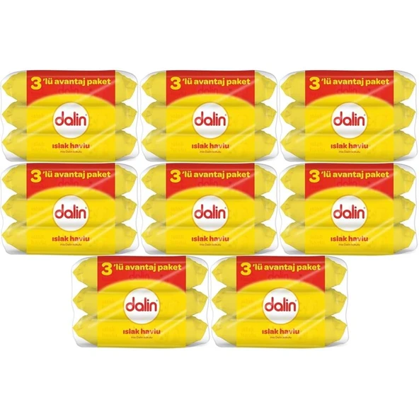 Dalin Islak Havlu Mendil Klasik 56 Yaprak 24 Lü Set (1344 Yaprak) ürün görseli 1